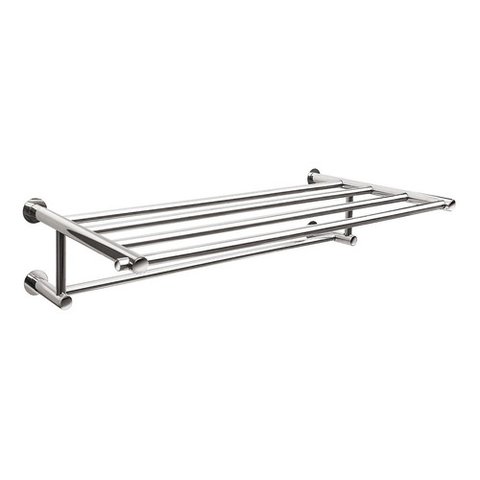 Toalheiro Rack 50 Cm Inox - Kromus Rd0110-50