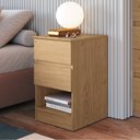 Ver imagem 2 de Mesa Cabeceira 2 Gavetas Aurora 65,5cm X 42,5cm X 38,8cm
