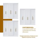 Ver imagem 7 de Guarda Roupa Casal 6 Portas Lugano com Espelho Branco