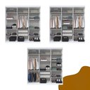 Ver imagem 5 de Guarda Roupa Casal 6 Portas Lugano com Espelho