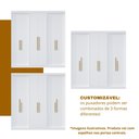 Ver imagem 7 de Guarda Roupa Casal 6 Portas Lugano com Espelho