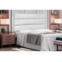 Ver imagem 2 de Cabeceira Painel La Italiana Para Cama Box Queen 160 cm Corino - D’Rossi - Branco