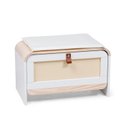 Ver imagem 7 de Sapateira Infantil 1 Porta com Assento Estofado Wave Casatema MadeiraOriginals Branco/Marrom