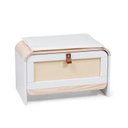 Ver imagem 7 de Sapateira Infantil 1 Porta com Assento Estofado Wave Casatema MadeiraOriginals Branco/Marrom