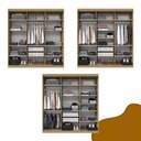 Ver imagem 5 de Guarda Roupa Casal 6 Portas Lugano com Espelho