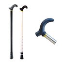 Ver imagem 3 de Bengala Bastao Retratil Regulavel em Aluminio Apoio Idosos e Caminhada Montanhas Resistente