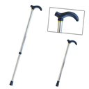 Ver imagem 2 de Bengala Bastao Retratil Regulavel em Aluminio Apoio Idosos e Caminhada Montanhas Resistente