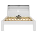Ver imagem 4 de Cama Casal Invicta Branco Brilho - Santos Andirá