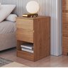 Mesa Cabeceira 2 Gavetas Aurora 65,5cm X 42,5cm X 38,8cm - 2