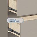 Ver imagem 4 de Cômoda para Quarto 8 Gavetas Lara