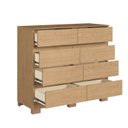 Ver imagem 4 de Cômoda 8 Gavetas Lara 108cm X 97cm X 45,3cm