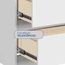 Ver imagem 4 de Cômoda para Quarto 8 Gavetas Lara Branco