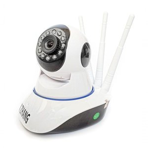 Câmera Ip Segurança Visão Noturna Hd Wifi Multidirecional