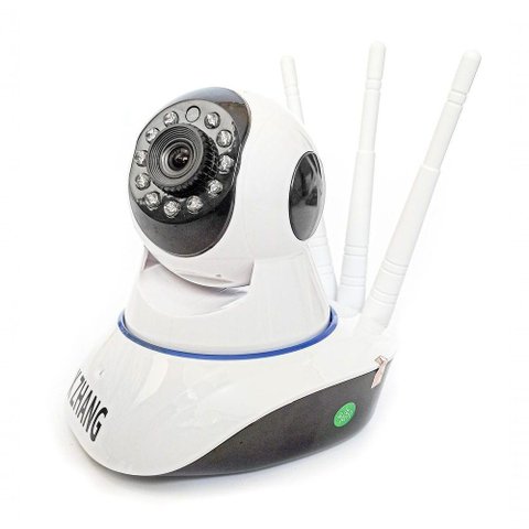 Câmera Ip Segurança Visão Noturna Hd Wifi Multidirecional