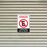 Combo 10 Placas De Sinalização Atenção Proibido Estacionar Garagem Dia E Noite 20x30 Acesso - P-4/1 - 3