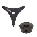 Ver imagem 7 de Roçadeira Lateral Á Gasolina Tekna Rl520-p Plus 2t 52cc 2hp Faca 3 Pontas e Cabeçote Nylon