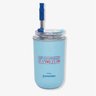 Copo Neo com Canudo 300ml Stitch Namorados - Disney Zonacriativa Copo Termico - 2