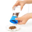 Ver imagem 3 de Moedor de Pimenta e Sal Manual Portátil 160ml Vidro Plástico FRG0375 Azul Frigopro