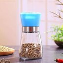 Ver imagem 4 de Moedor de Pimenta e Sal Manual Portátil 160ml Vidro Plástico FRG0375 Azul Frigopro