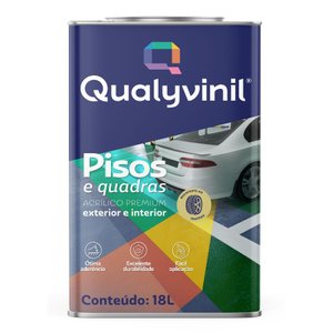 Tinta Pisos e Quadras Qualyvinil 18.l Azul