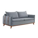 Ver imagem 7 de Sofá Fixo Living Argos 2,00m 03 Lugares Txr Prata