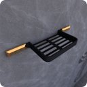 Ver imagem 3 de Saboneteira De Parede Para Banheiro Preto e Gold Empire