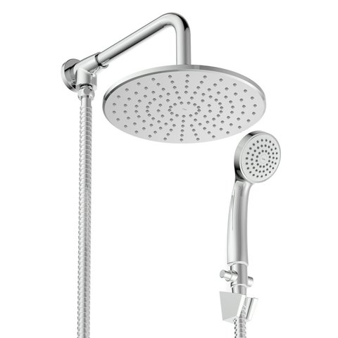Chuveiro 22cm com Desviador e Ducha Manual Life