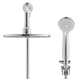 Chuveiro 22cm com Desviador e Ducha Manual Life - 4
