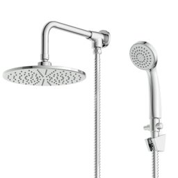 Chuveiro 22cm com Desviador e Ducha Manual Life - 3