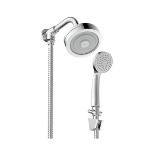 Chuveiro Redondo 12cm com Sistema Autolimpante com Desviador Master Chuveiros