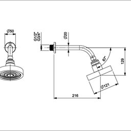 Chuveiro Redondo 12 Cm com Sistema Autolimpante Master Chuveiros - 2