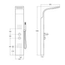 Ver imagem 2 de Coluna de Hidromassagem Essential para Banheiro