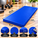 Ver imagem 2 de Colchonete para Academia Exercícios e Treinos 90x40x3 cm Azul Royal