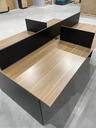 Ver imagem 4 de Mesa Plataforma - 6 Lugares 2,70 X 1,20 + Passa Fio Atacadão Moveis Escritório
