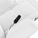 Ver imagem 5 de Poltrona do Papai Reclinável Pietra Power Touch Massagem Fh9 Pu Branco - Mpozenato