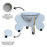 Comedouro Elevado Gato Cachorro Pet Mdf Modelo Osso:15cm/porcelana - 4