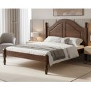 Ver imagem 2 de Cama Casal 140cm 100% Madeira Maciça Linha Ouro
