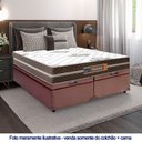 Ver imagem 4 de Cama Box Baú Casal Bipartido Sintético + Colchão Molas Ensacadas Texas Prime Colchões