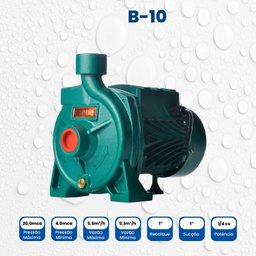 Bomba Monoestágio B-10 1/4 Cv Monofásico Motor Thebe Ip44 127/220v - 2