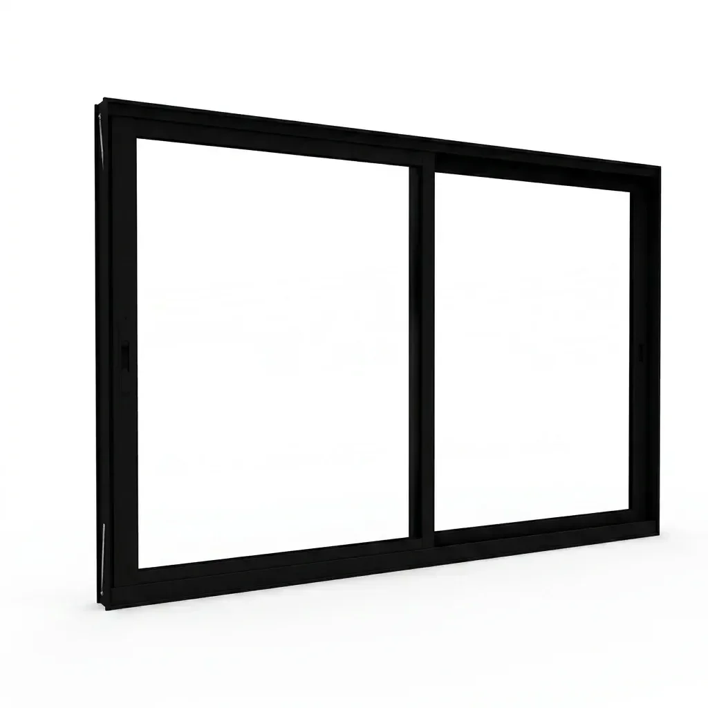 Ver imagem 2 de Janela de Alumínio de Correr Lateral 2 Folhas Móveis 120x150cm Lucasa Eccellente Preto