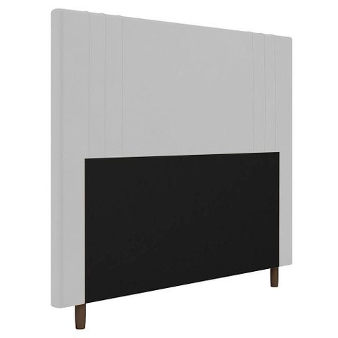 Cabeceira Cama Box Casal Queen Size Ferrara 160cm Branco