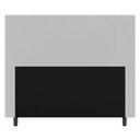 Ver imagem 3 de Cabeceira Cama Box Casal Queen Size Ferrara 160cm Branco