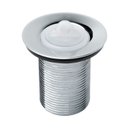 Ver imagem 1 de Válvula de Escoamento para Tanque 1.1/4" sem Ladrão com Tampa Plástica Complementos Cromado Roca