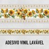 Faixa Decorativa Adesiva (autocolante) - Girassóis 2 - 2