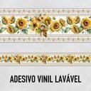 Ver imagem 2 de Faixa Decorativa Adesiva (autocolante) - Girassóis 2