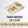 Faixa Decorativa Adesiva (autocolante) - Girassóis 2 - 5