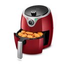 Ver imagem 1 de Fritadeira Elétrica Elgin sem Óleo 3,5l Flash Fryer Vermelha 220v