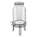 Ver imagem 1 de Refresqueira Suqueira com Suporte Home&co Vidro 5,5l 44x19x19cm