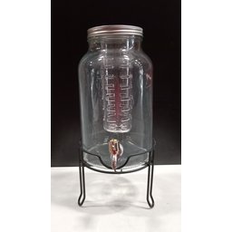 Refresqueira Suqueira com Suporte Home&co Vidro 5,5l 44x19x19cm - 3