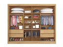 Ver imagem 3 de Guarda Roupa Casal com Espelho 2 Portas 4 Gavetas - Verona-amêndoa - Made Marcs